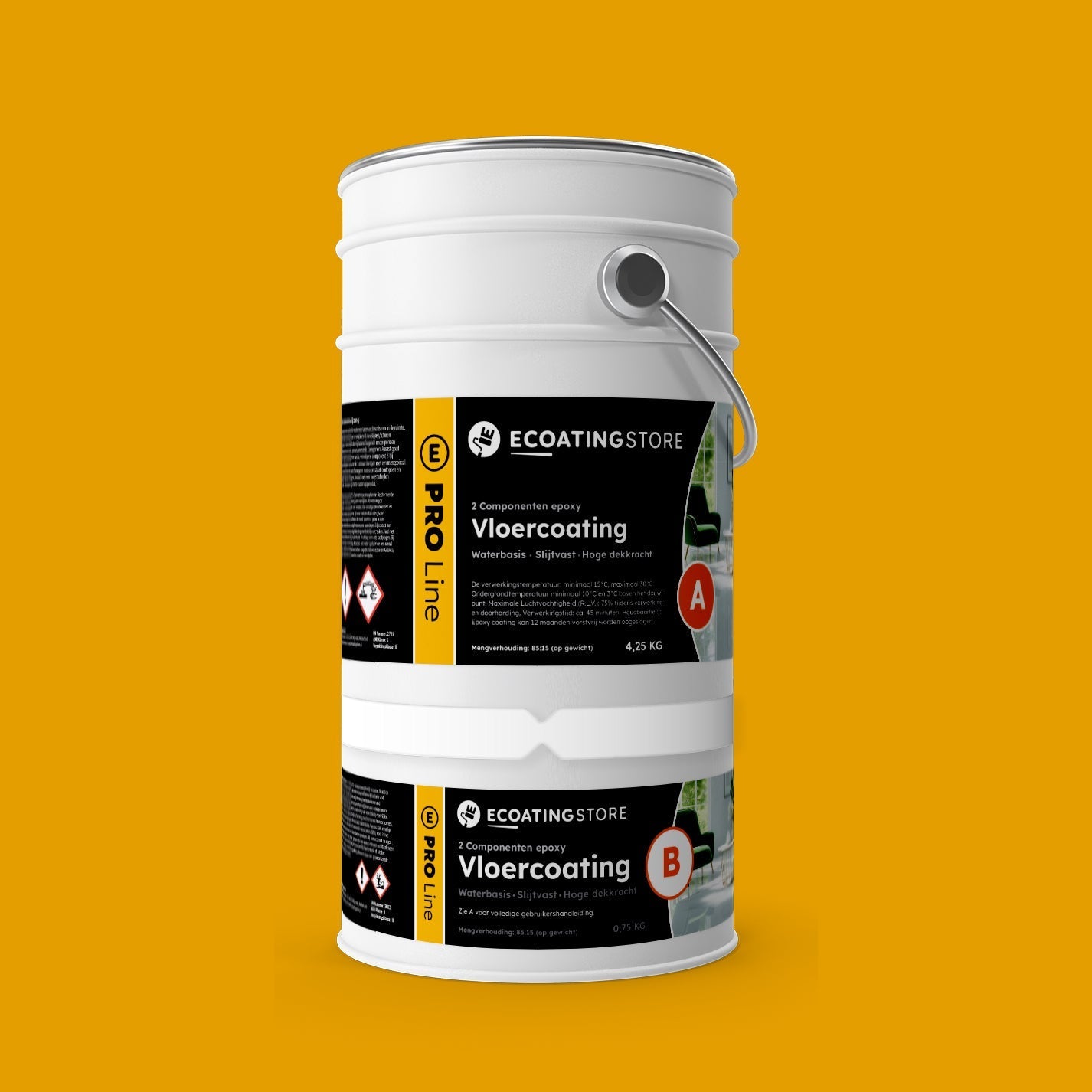 Lattiapinnoite - RAL 1004