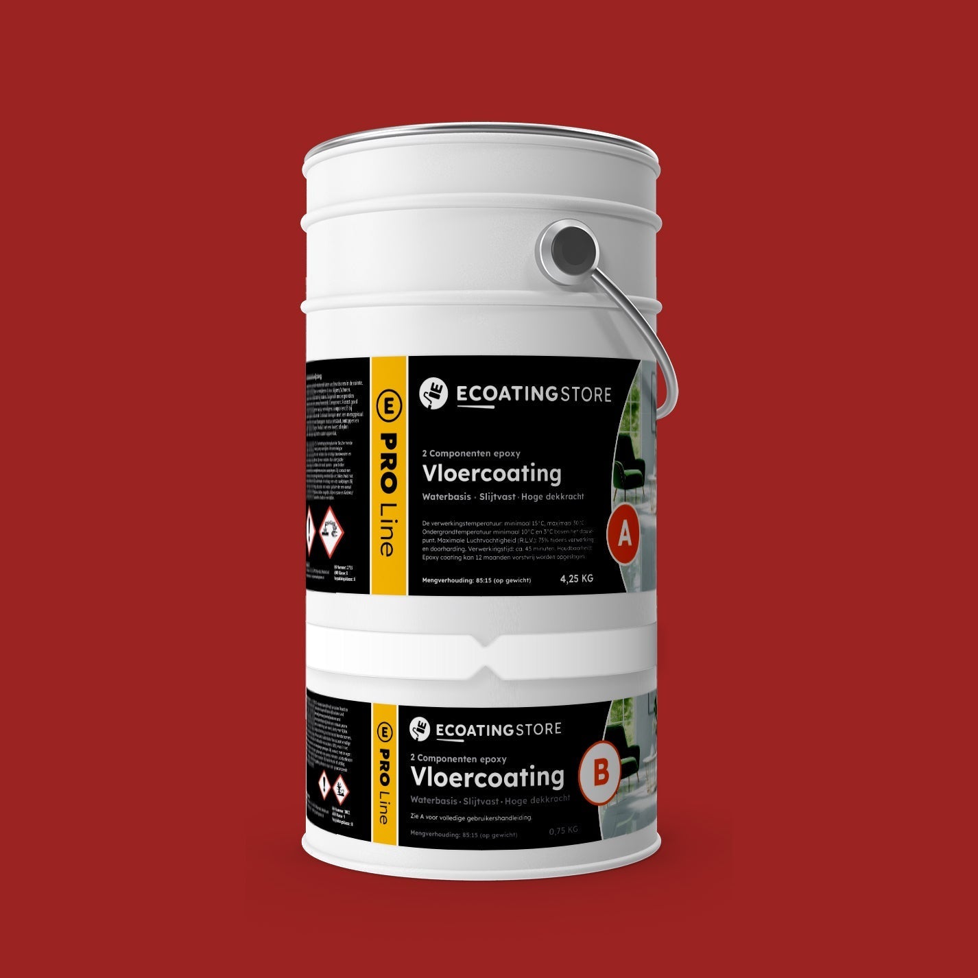 Lattiapinnoite - RAL 3002