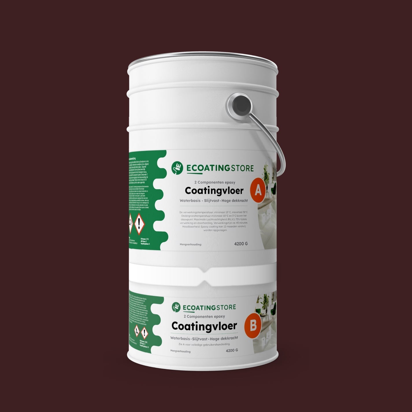 Lattiapinnoite – RAL 3007