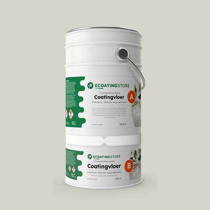 Autotallin lattian pinnoite - RAL 9002